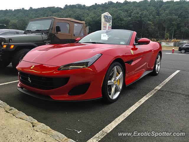 Ferrari Portofino spotted in Scotch Plains, New Jersey