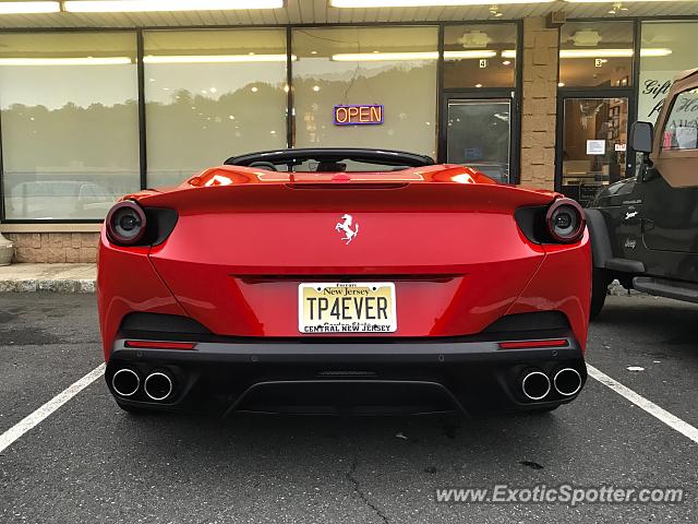 Ferrari Portofino spotted in Scotch Plains, New Jersey
