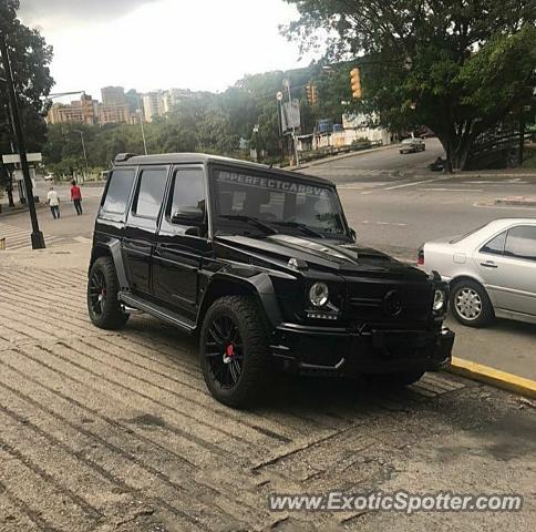 Mercedes 4x4 Squared spotted in Caracas, Venezuela