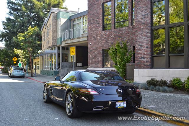 Mercedes SLS AMG spotted in Kirkland, Washington