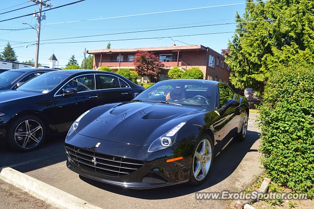 Ferrari California spotted in Seattle, Washington
