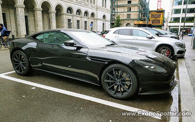 Aston Martin DB11 spotted in Zurich, Switzerland
