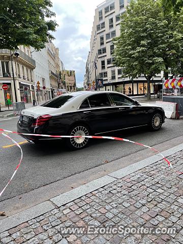 Mercedes Maybach spotted in Paris, France