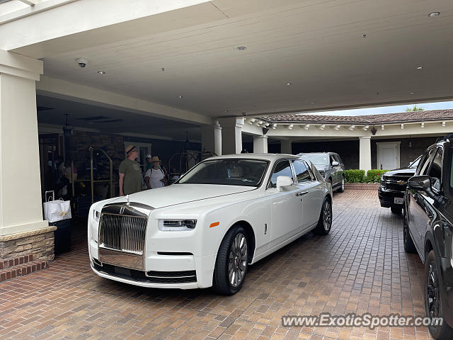 Rolls-Royce Phantom spotted in Laguna Beach, California
