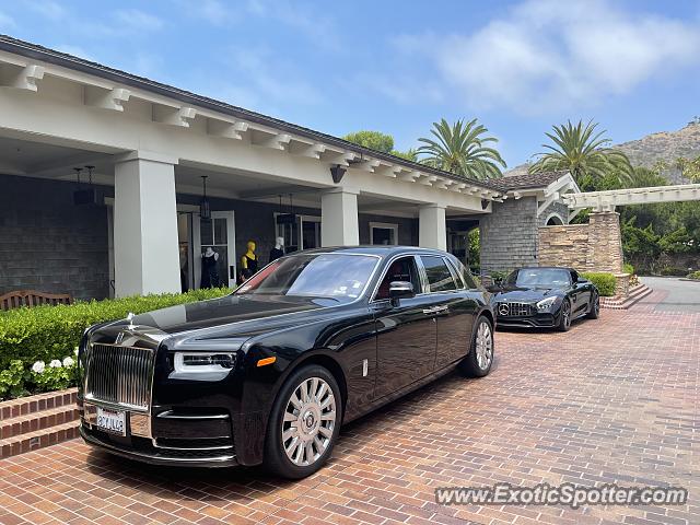 Rolls-Royce Phantom spotted in Laguna Beach, California