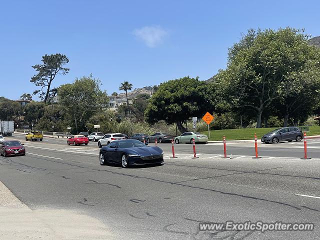 Ferrari Roma spotted in Laguna Beach, California