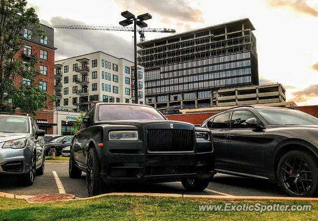 Rolls-Royce Cullinan spotted in Charlotte, North Carolina