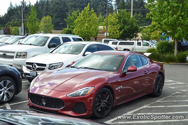 Maserati GranTurismo spotted in Edmonds, Washington