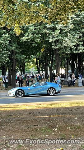 Ferrari 812 Superfast spotted in PARIS, France
