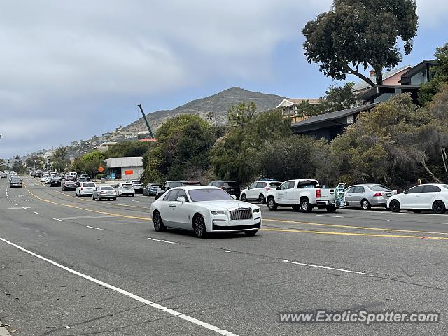 Rolls-Royce Ghost spotted in Laguna Beach, California