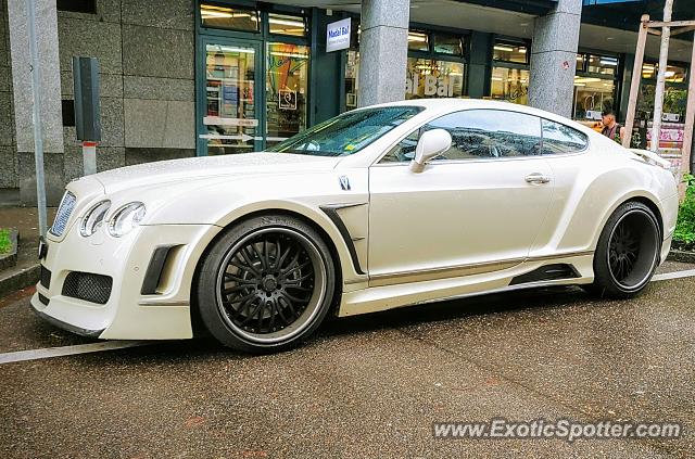 Bentley Continental spotted in Geneva, Switzerland