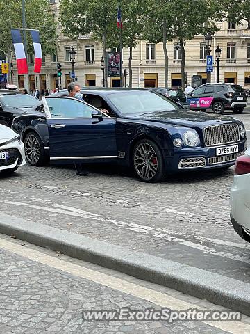 Bentley Mulsanne spotted in PARIS, France