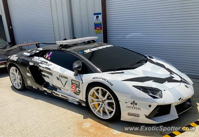 Lamborghini Aventador spotted in Jacksonville, Florida