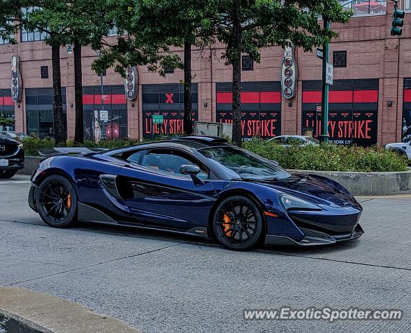 Mclaren 600LT spotted in Manhattan, New York