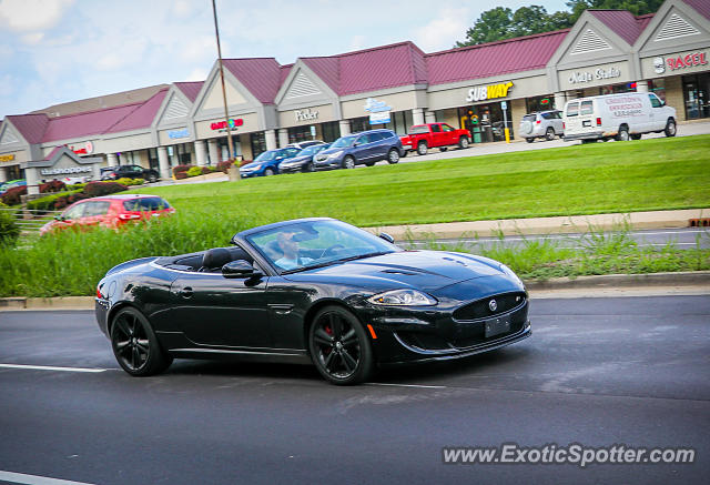 Jaguar XKR spotted in Bloomington, Indiana