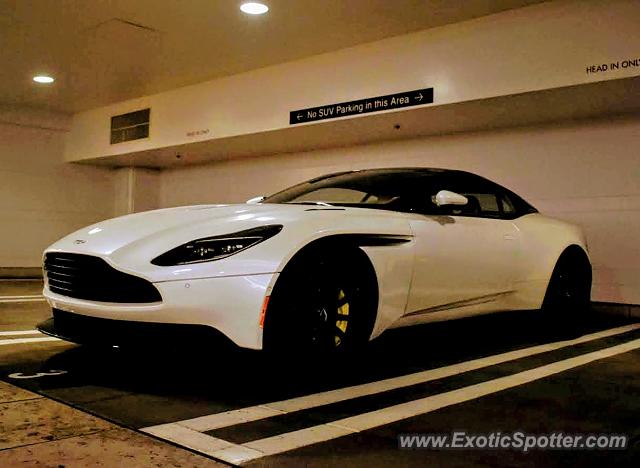 Aston Martin DB11 spotted in Rodeo drive, California