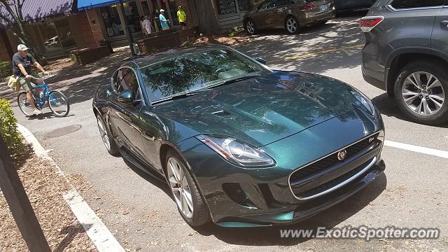 Jaguar F-Type spotted in Fernandina Beach, Florida