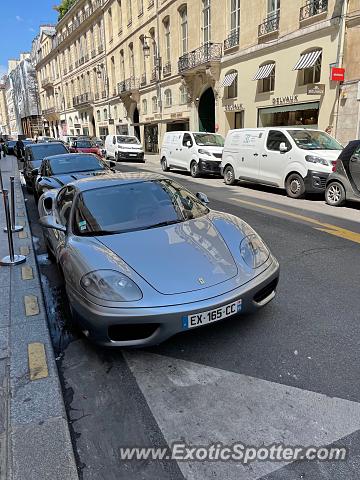 Ferrari 360 Modena spotted in Paris, France