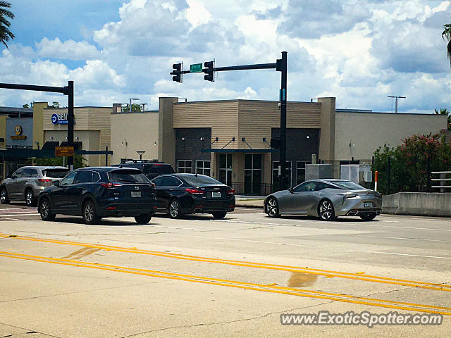 Lexus LC 500 spotted in Jacksonville, Florida