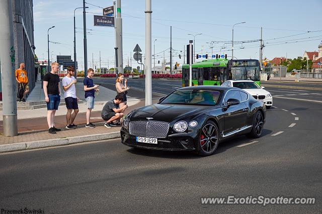 Bentley Continental spotted in Poznan, Poland