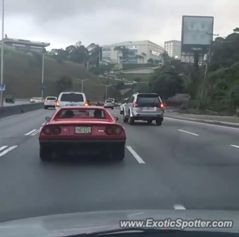 Ferrari 308 spotted in Caracas, Venezuela