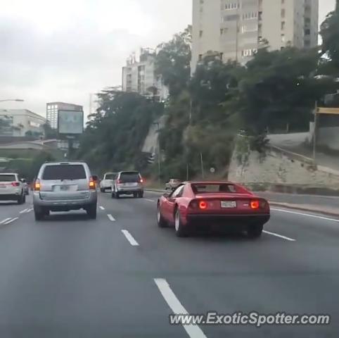 Ferrari 308 spotted in Caracas, Venezuela