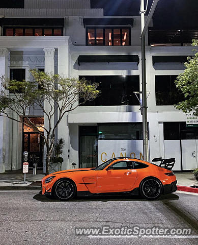 Mercedes AMG GT spotted in Beverly Hills, California