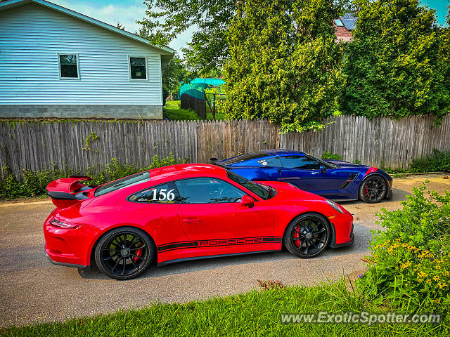 Porsche 911 GT3 spotted in Bloomington, Indiana