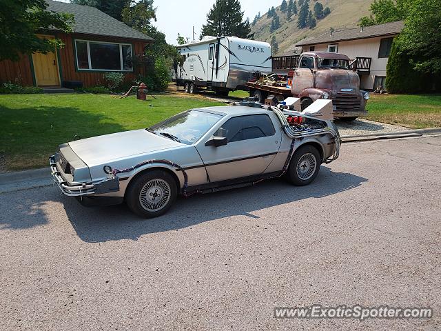DeLorean DMC-12 spotted in Missoula, Montana