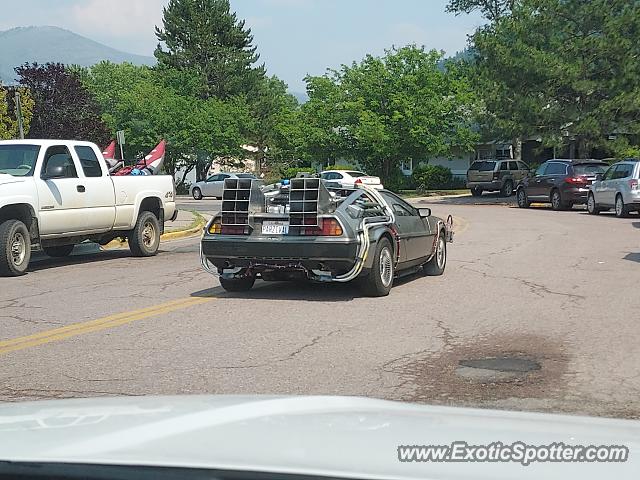 DeLorean DMC-12 spotted in Missoula, Montana