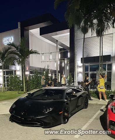 Lamborghini Aventador spotted in Delay Beach, Florida