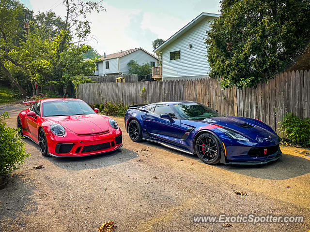 Porsche 911 GT3 spotted in Bloomington, Indiana