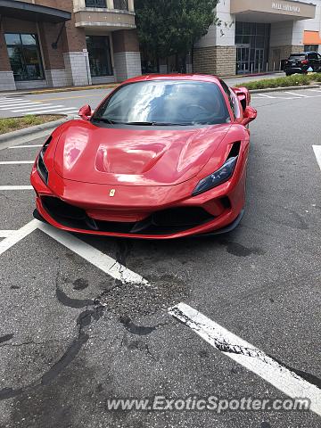Ferrari F8 Tributo spotted in Asheville, North Carolina