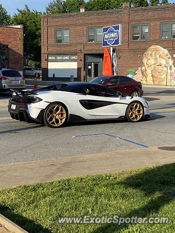 Mclaren 600LT spotted in Asheville, North Carolina