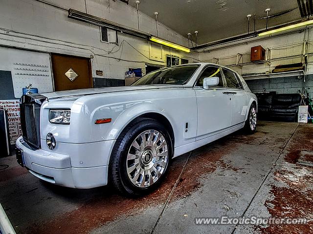 Rolls-Royce Phantom spotted in Cranford, New Jersey
