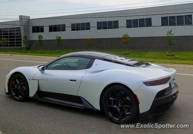 Maserati MC12 spotted in Detroit, Michigan