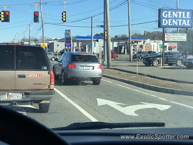 Bentley Bentayga spotted in Norwood, Massachusetts