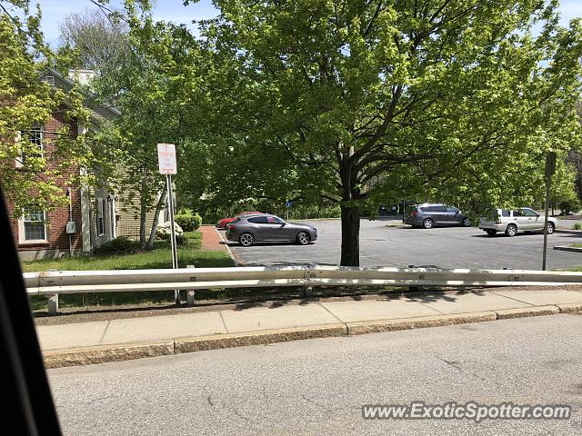 Maserati Levante spotted in West Concord, Massachusetts