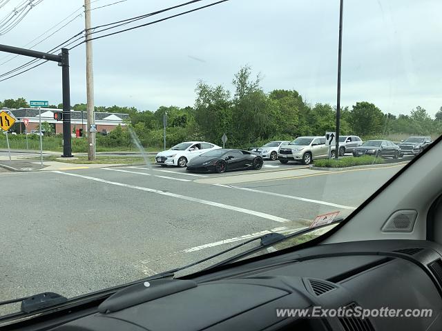 Lamborghini Huracan spotted in Littleton, Massachusetts