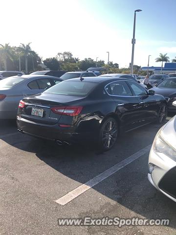 Maserati Quattroporte spotted in Naples, Florida