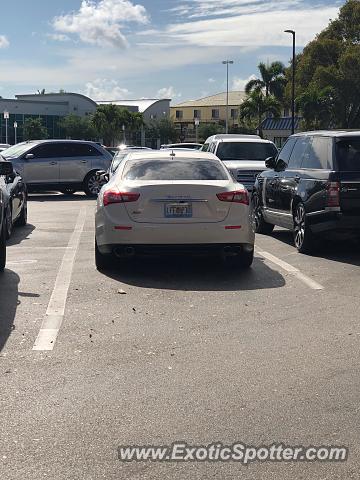Maserati Ghibli spotted in Naples, Florida