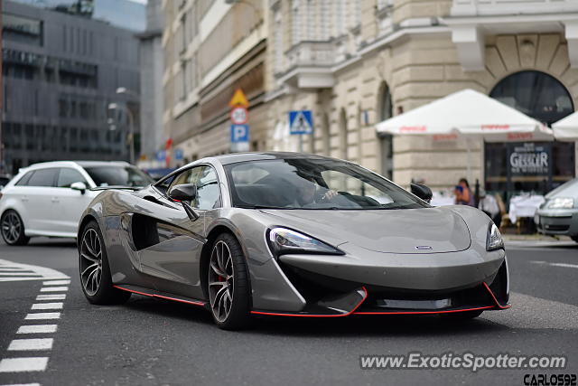 Mclaren 570S spotted in Warsaw, Poland