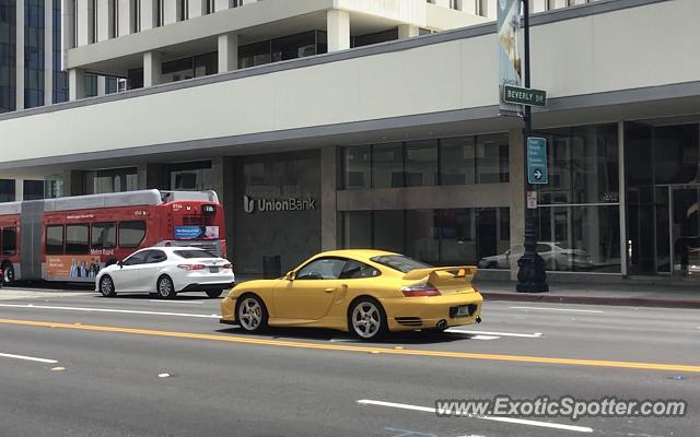 Porsche 911 GT2 spotted in Beverly Hills, California