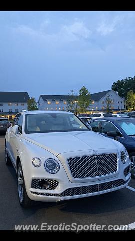 Bentley Bentayga spotted in Canandaigua, New York