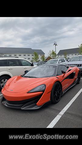 Mclaren 600LT spotted in Canandaigua, New York