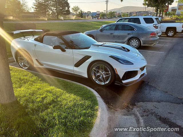 Chevrolet Corvette ZR1 spotted in Missoula, Montana