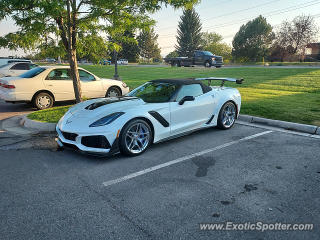 Chevrolet Corvette ZR1 spotted in Missoula, Montana