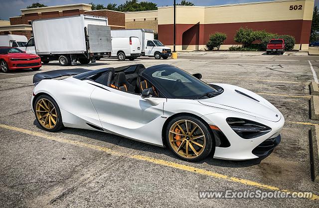 Mclaren 720S spotted in Carmel, Indiana
