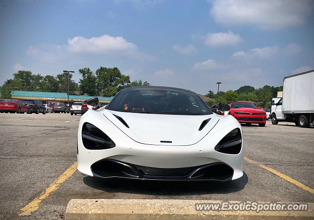 Mclaren 720S spotted in Carmel, Indiana