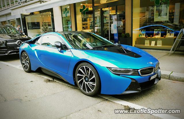 BMW I8 spotted in St. Gallen, Switzerland